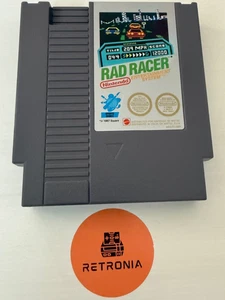 Carrito de juego Rad Racer Nintendo Nes Mattel GBR PAL A versión con funda probada - Imagen 1 de 4