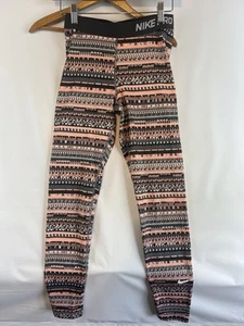 Nike Dri Fit Pro Leggings Damen Laufen Yoga volle Länge Größe M Medium - Bild 1 von 19