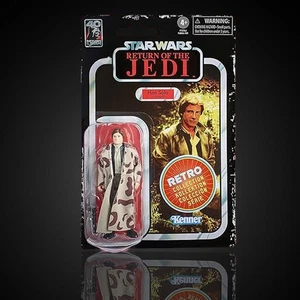 Han Solo (Endor) Star Wars Retro Collection Action Figure 1:18 Scale ROTJ - Picture 1 of 1
