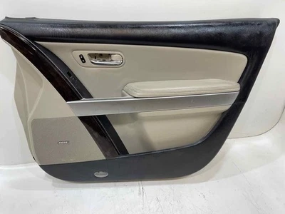 Compatível com 10 11 12 MAZDA CX9 painel frontal destro acabamento da porta do passageiro couro areia fabricante de equipamento original - Imagem 1 de 4