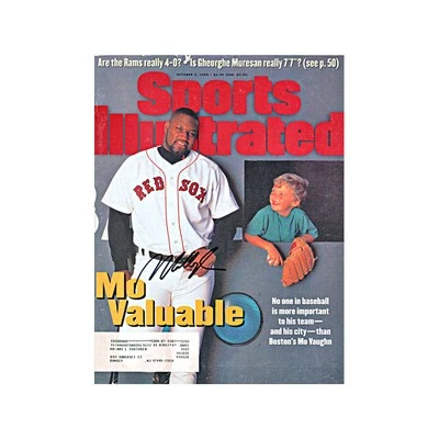 Mo Vaughn Autographed Signed October 1995 Sports Illustrated (JSA COA) - Image 1 of 3