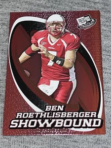 Press Pass Ben Roethlisberger Showbound Rookie 2004 ¡RC #6! Steelers HOF! #6 - Imagen 1 de 3
