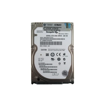250GB SATA 2.5" 9.5mm 7200RPM 3Gb/s HDD - 608746-001 - Image 1 of 2