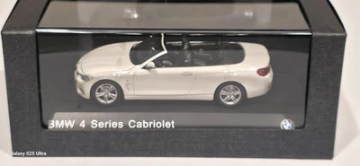 1/43 BMW Serie 4 435i (F33) Cabrio 2014 White  Paragon EXTREMELY RARE! - Image 1 of 4