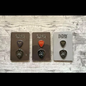 [set of 3 ] BTS SUGA AgustD D-DAY Newark Guitar Pick Set Official  K-POP - Picture 1 of 1