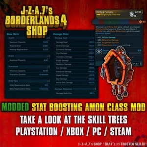 Borderlands 4✨ MODDED CRAZY STATS AMON CLASS MOD BL4 ✅PC-PS-XBOX✨ - Picture 1 of 5