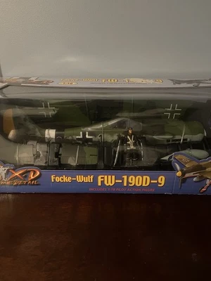Ultimate Soldier XD 1:18 Focke Wulf FW-190D-9 черный 1 редкая - Изображение 1 из 4
