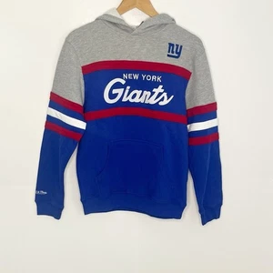 Felpa con cappuccio per bambini Mitchell & Ness Giants taglia Large (14/16) - Foto 1 di 8