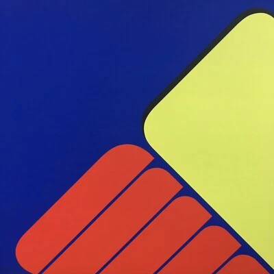 Frank Werner: Signierte und nummer. Orig. Farbserigraphie - Konkrete Kunst 1971 - Bild 1 von 4