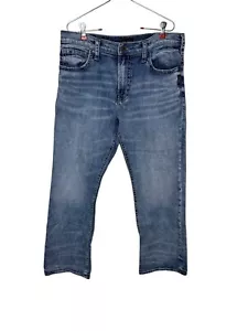 Silver Jeans Co. Herren Jeans Gordie Straight Leg High-Rise Denim Blau Gr. 34X30 - Bild 1 von 10
