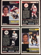 (VA) 1991-92 Pinnacle French Hockey Singles 211-420*Select Your Cards🔽