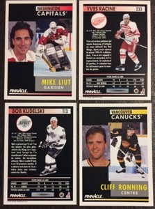 (VA)1991-92 Pinnacle French Hockey Singles 1-210*Select Your Cards🔽