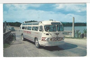 AR Postkarte 1954 Modell Flxible Bus Gray Line - Hot Springs um 1955 Vintage B28 - Bild 1 von 2