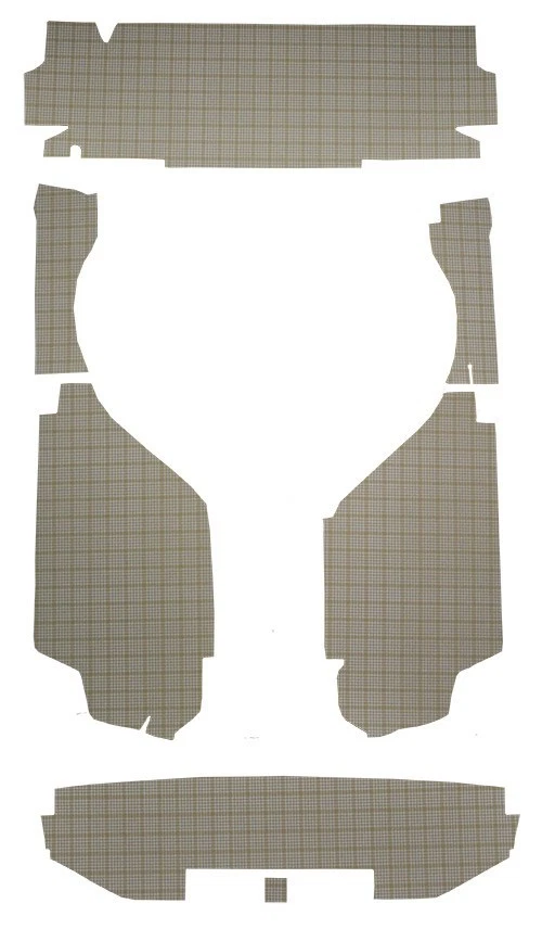 Ford Skyliner 1958 retráctil techo rígido cartón maletero tablero 8 piezas Foto 1 de 1