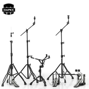 Mapex MARS Series HP6005EB-DP 5-Piece Hardware Pack + Double Bass Drum Pedal Bla - Picture 1 of 1