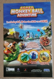 Super Monkey Ball Adventure GameCube Original 2005 Ad - Video Game Promo (JA444 - Picture 1 of 1