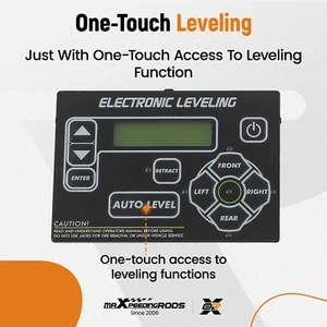 Leveling System Touchpad Auto-leveling Button For Lippert Leveling System 421484 - Picture 1 of 13