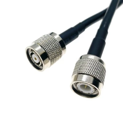 TNC Male to RP-TNC Male RF Coax Pigtail Jumper 50ohm RG58 Connector Cable Lot - Image 1 of 4