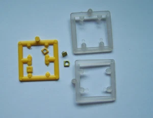 OO gauge RATIO plastic High Intensity headlight moulds for modern locos - Picture 1 of 4
