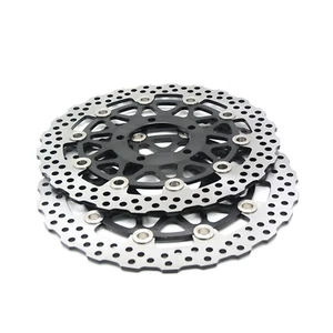 CNC Front Brake Disc Brake Rotor KAWASAKI ZX10R ZX6R Z800 GTR/ZG/ZZR 1400 08-15 - Picture 1 of 4