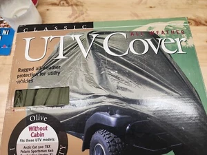 Classic Accessories ATV Storage Cover All Weather  Olive Drab OLDER NEW IN BOX. - Picture 1 of 12
