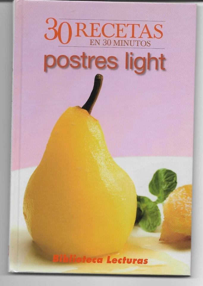 Libro de Cocina 30 Recetas en 30 Minutos Postres Light  (EE-531A) - Imagen 1 de 1