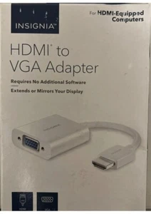 Insignia™   HDMI to VGA Adapter -NS-PCAHV 😀 - Picture 1 of 4