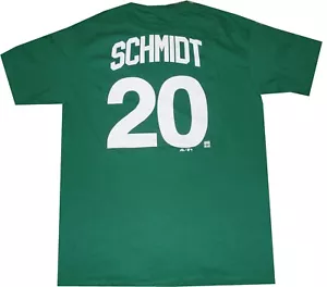 Camisa Philadelphia Phillies Mike Schmidt Throwback St Pats Día Etiquetas Nuevas - Imagen 1 de 5