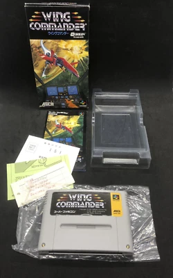 Wing Commander Nintendo SFC Super Famicom Japanese Boxed Game - Image 1 of 4