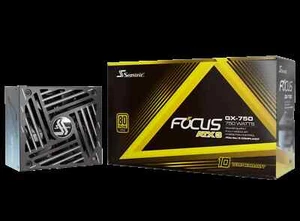 Seasonic FOCUS GX-750 (ATX3) 750W 80+ Gold Full-Modular ATX Power Supply - Picture 1 of 3