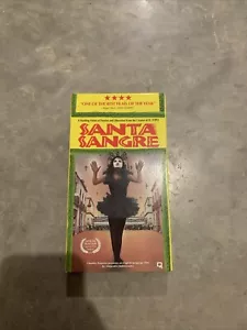 Santa Sangre VHS 1990 Alejandro Jodorowsky bizarre horror spectacle - Picture 1 of 2