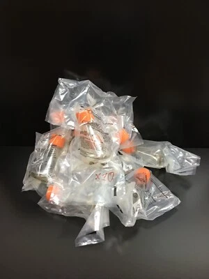 CORNING Ref 431144 Polycarbonate 250mL Erlenmeyer Flask w/ Vent Cap Lot 10 PCS - Image 1 of 4