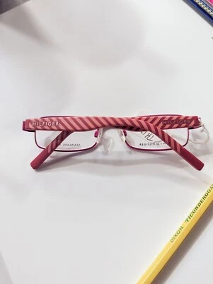 Tommy Hilfiger TH1223 Pink Kids Rectangular 47/16/125 Metal - Image 1 of 4