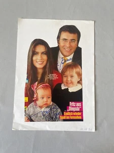 AL BANO & ROMINA POWER signed signiert Magazinseite 21x29 Autogramm autograph - Bild 1 von 1