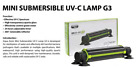 AQUA ZONIC MINI SUBMERSIBLE UV-C LAMP STERILIZER G3 (11W) for AQUARIUM/TERRARIUM