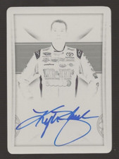 2016 National Treasures Racing Kyle Busch Autographed Printing Plate 1/1