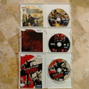House of the Dead 2&3 Return Overkill Ghost Squad✨Nintendo Wii✨VARIANT 1ST PRINT - Foto 1 di 7