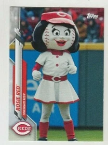 Rosie Red 2020 TOPPS OPENING DAY MASCOT CARD #M-10 CINCINNATI REDS - Picture 1 of 1