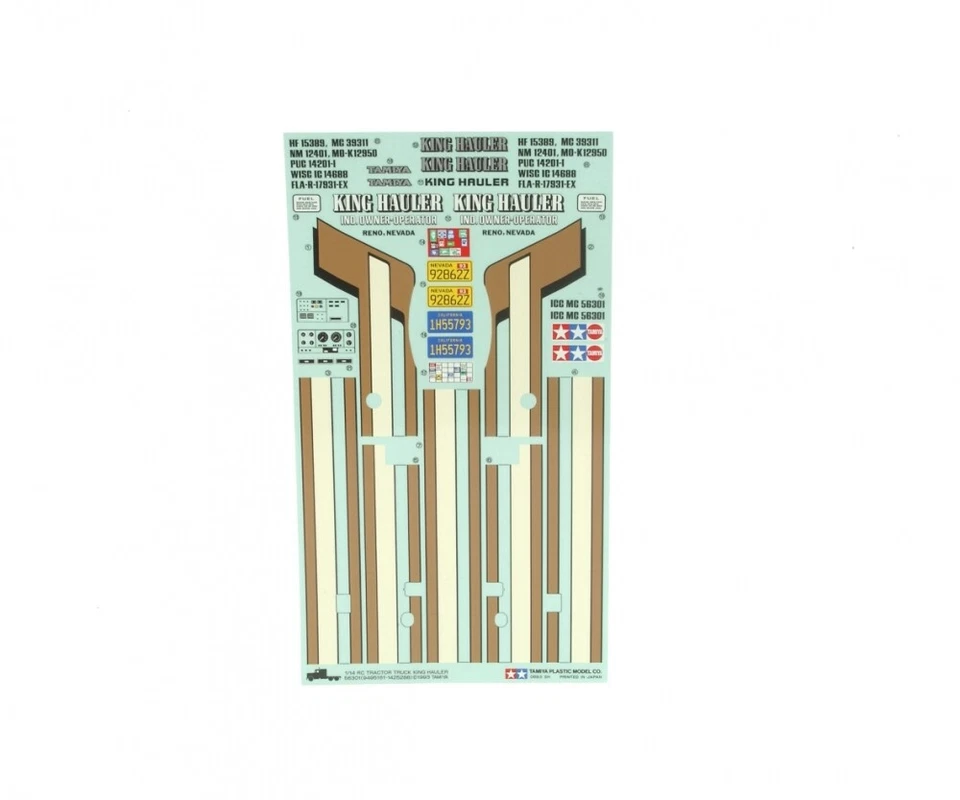 Tamiya 309495161 - Aufkleber Truck King Hauler - Neu - Bild 1 von 1