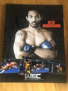 BEN HENDERSON PROMO 8x10 PHOTO UFC LIGHTWEIGHT CHAMP WEC UFC - Picture 1 of 1