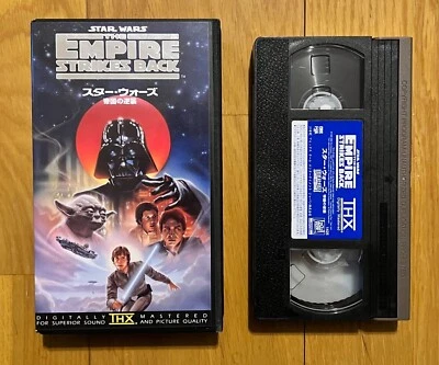 Star Wars The Empire Strikes Back VHS Tape Japan Lucasfilms 1995 - Image 1 of 3