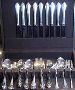 ONEIDA SILVER "Belcourt" Silver Plate Flatware - Picture 1 of 24