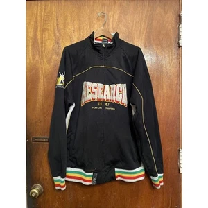 Lifted Research Group Men's Black Track Jacket Plant Like Champions LRG Sz XXL - Picture 1 of 7