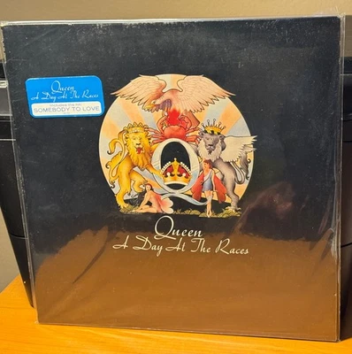 Queen A Day At The Races SEALED Original Press LP With Hype Sticker RARE 1976 - Image 1 of 4