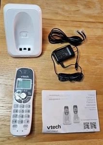 VTech CS6114 Cordless Phone with Caller ID & Call Waiting – DECT 6.0 Technology - Picture 1 of 6
