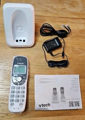 VTech CS6114 Cordless Phone with Caller ID & Call Waiting – DECT 6.0 Technology - Image 1 of 4