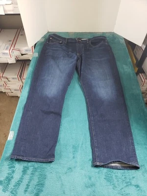 Lucky Brand Jeans Size 38x30 Mens Blue Pants Stretch 410 Athletic Slim Straight - Image 1 of 4