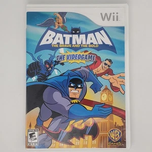 Batman The Brave and the Bold Nintendo Wii CIB Completo con Manual Probado Funcionando - Imagen 1 de 3
