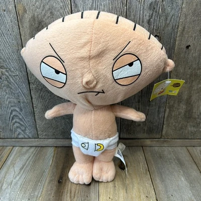 Stewie Family Guy Nanco Twentieth Century Fox 2005 Plush 11” NWT - Image 1 of 4