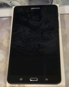 SAMSUNG GALAXY TAB A6 2016 SM-T280 7.0" 8GB WIFI BLACK TESTED WORKING - Picture 1 of 3